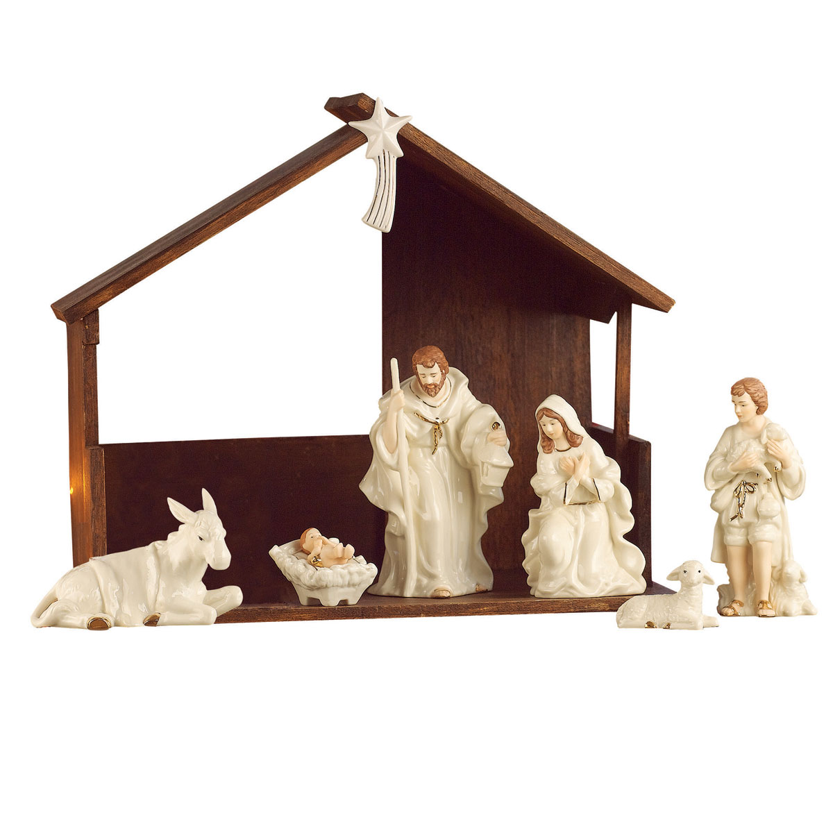 Belleek Classic Nativity Set
