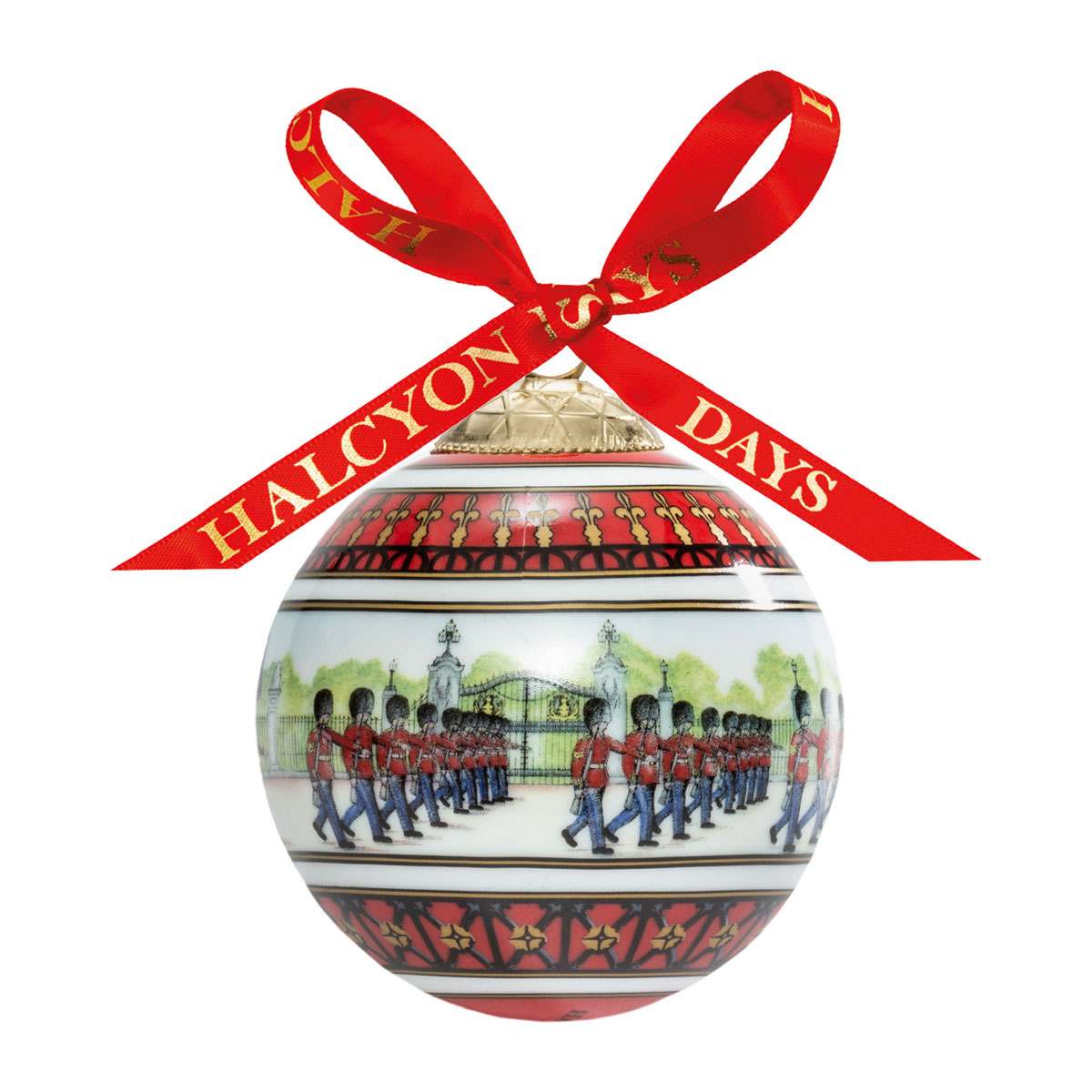 Halcyon Days 2023 Changing the Guard Bauble Ornament