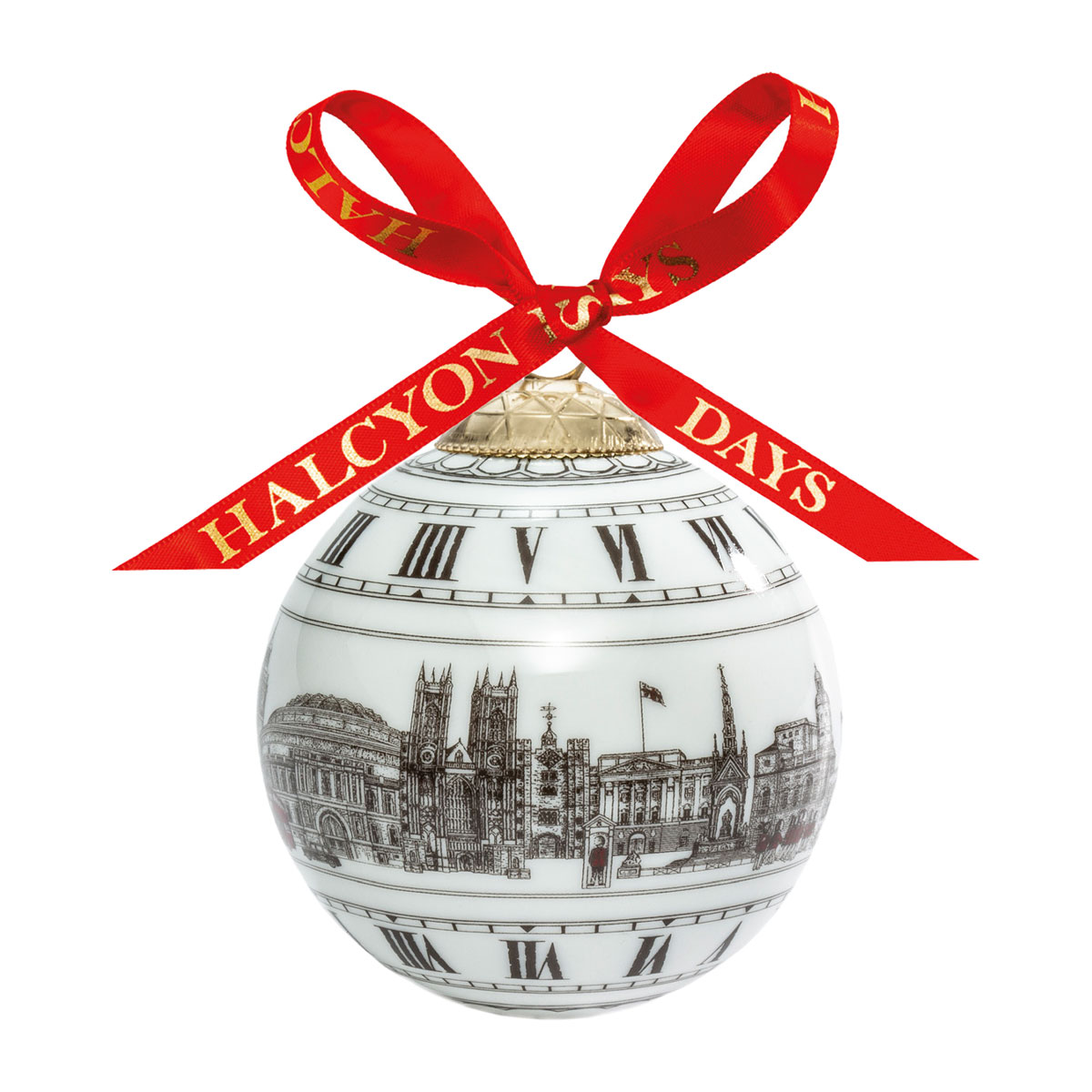 Halcyon Days 2023 The London Icons Bauble Ornament