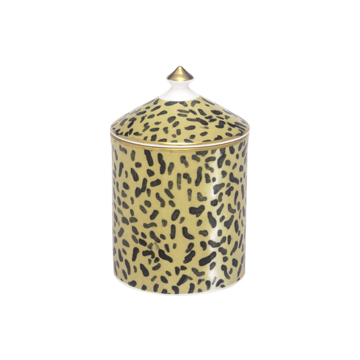 Halcyon Days Leopard Sandalwood and Vetiver Lidded Candle