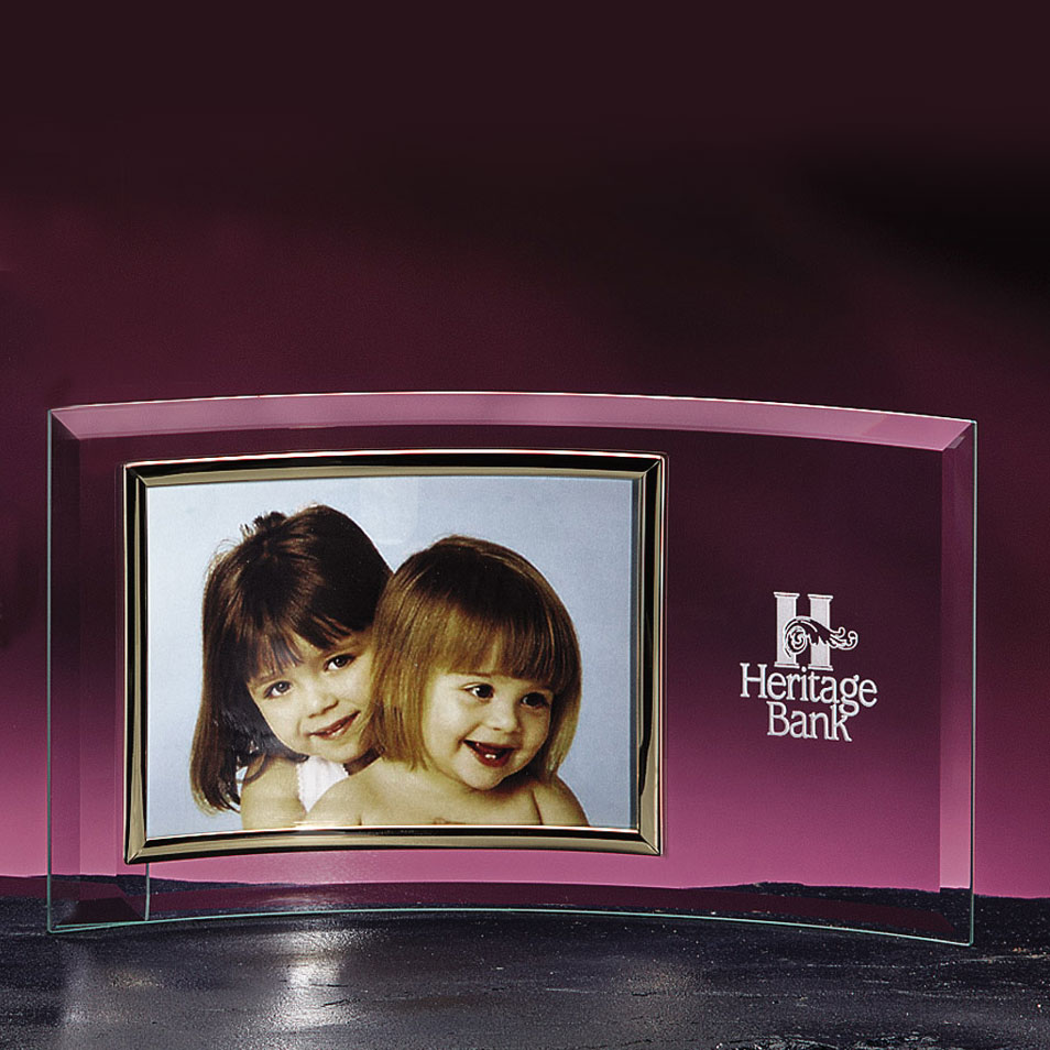 Crystal Blanc, Personalize! Horizontal 3.5"X5" Picture Frame