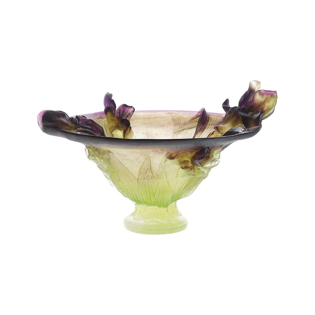 Daum 13" Iris Bowl