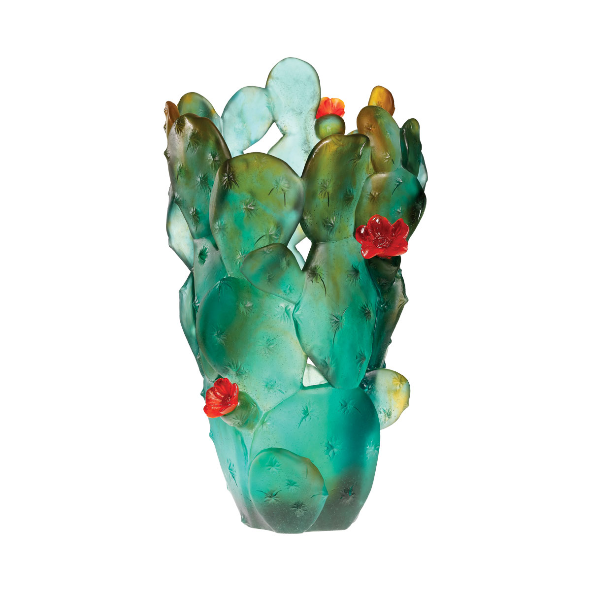 Daum Large Cactus Vase