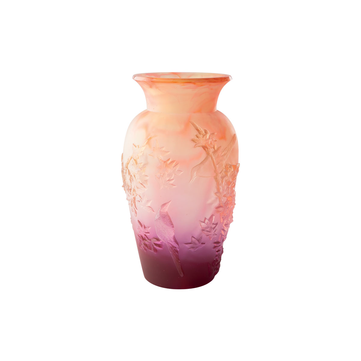 Daum 14.1" Spring Vase by Shogo Kariyazaki, Limited Edition