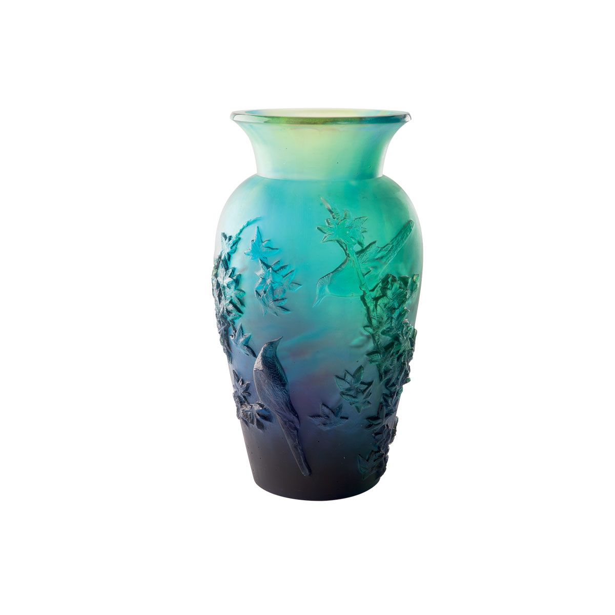 Daum Winter Vase by Shogo Kariyazaki, Limited Edition