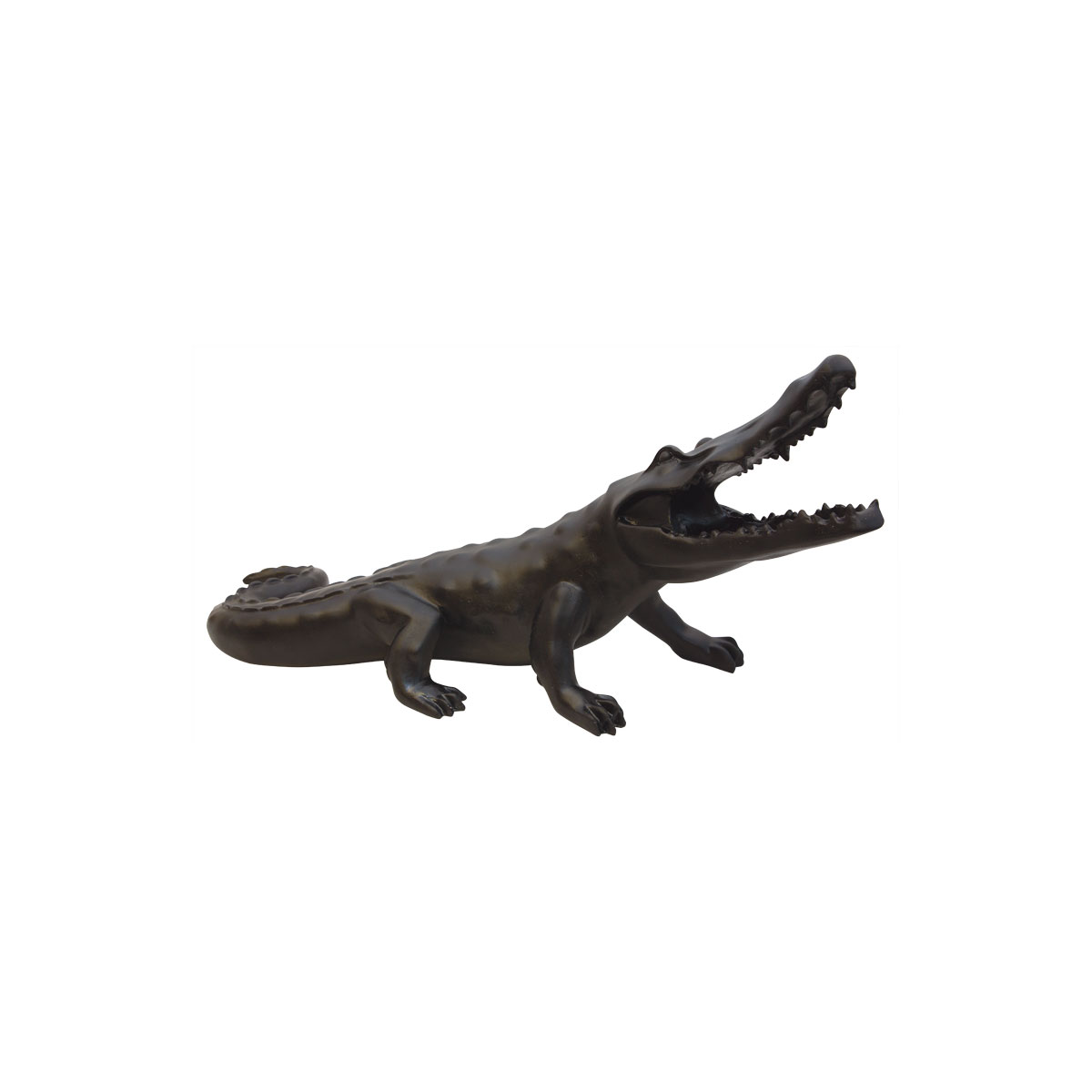 Daum Wild Crocodile in Black by Richard Orlinski, Limited Edition Sculpture