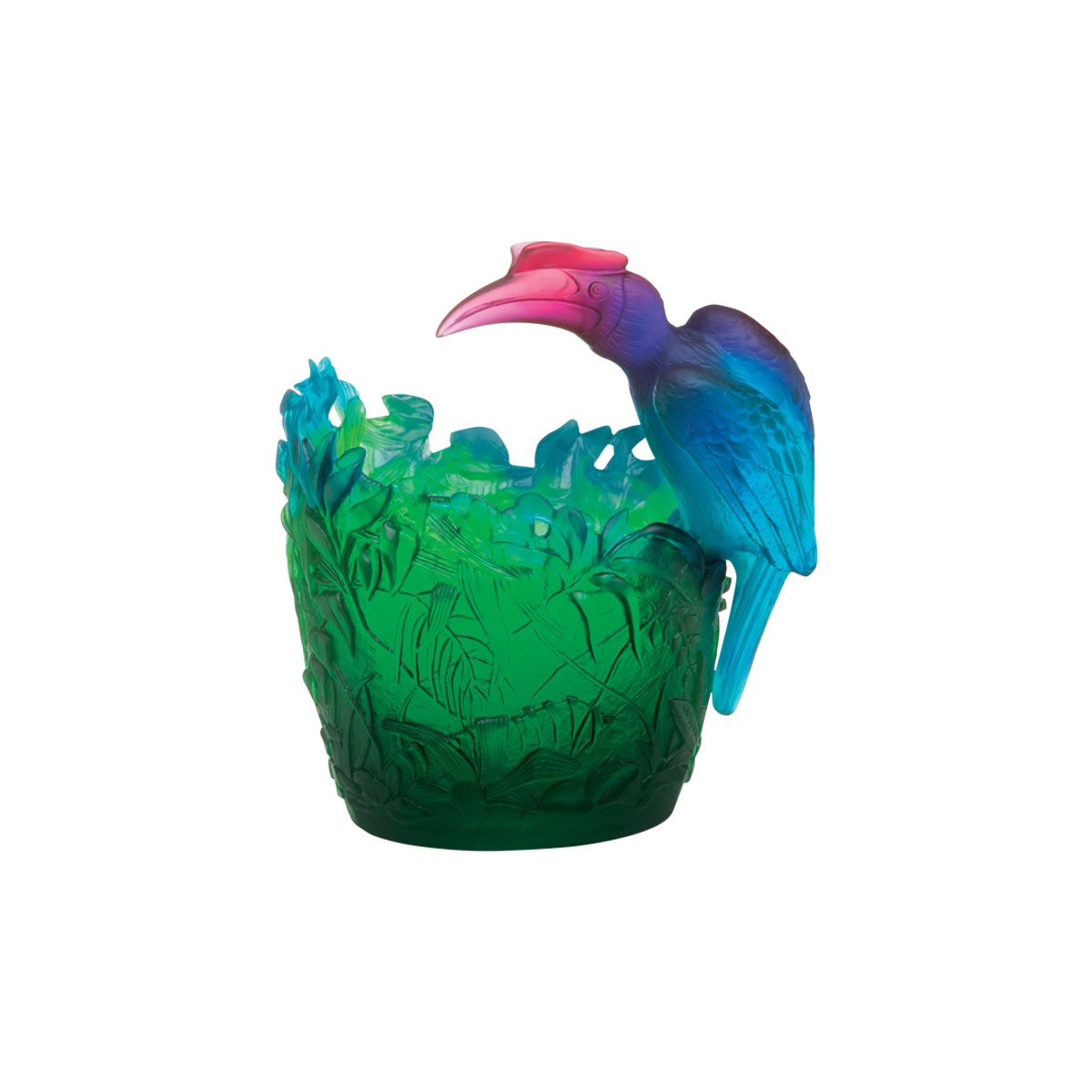 Daum Jungle Vase, Limited Edition