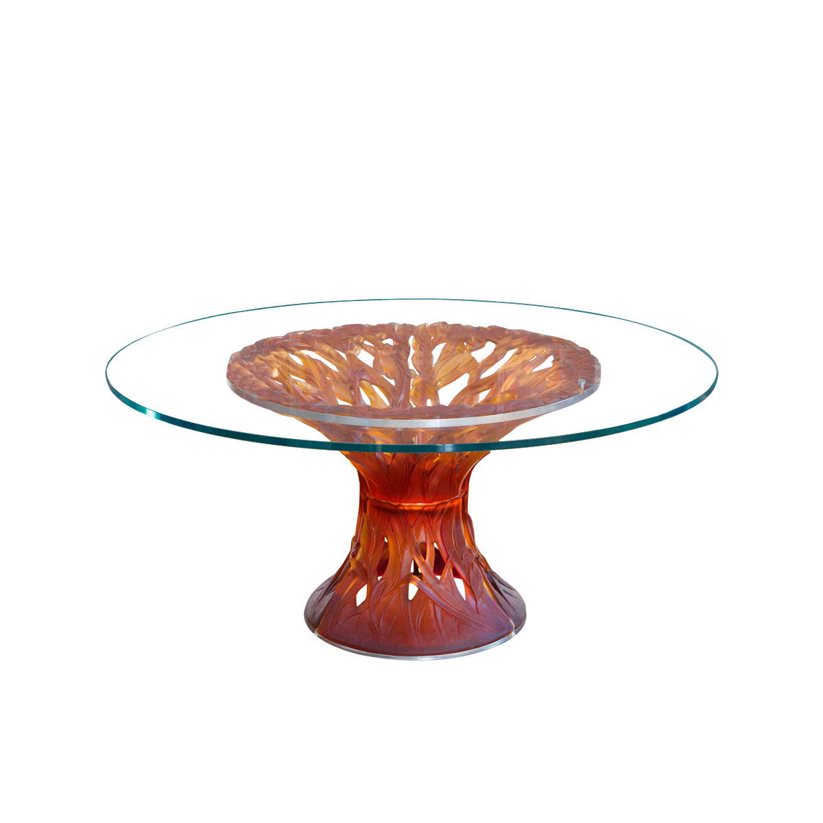 Daum Vegetal Table in Amber