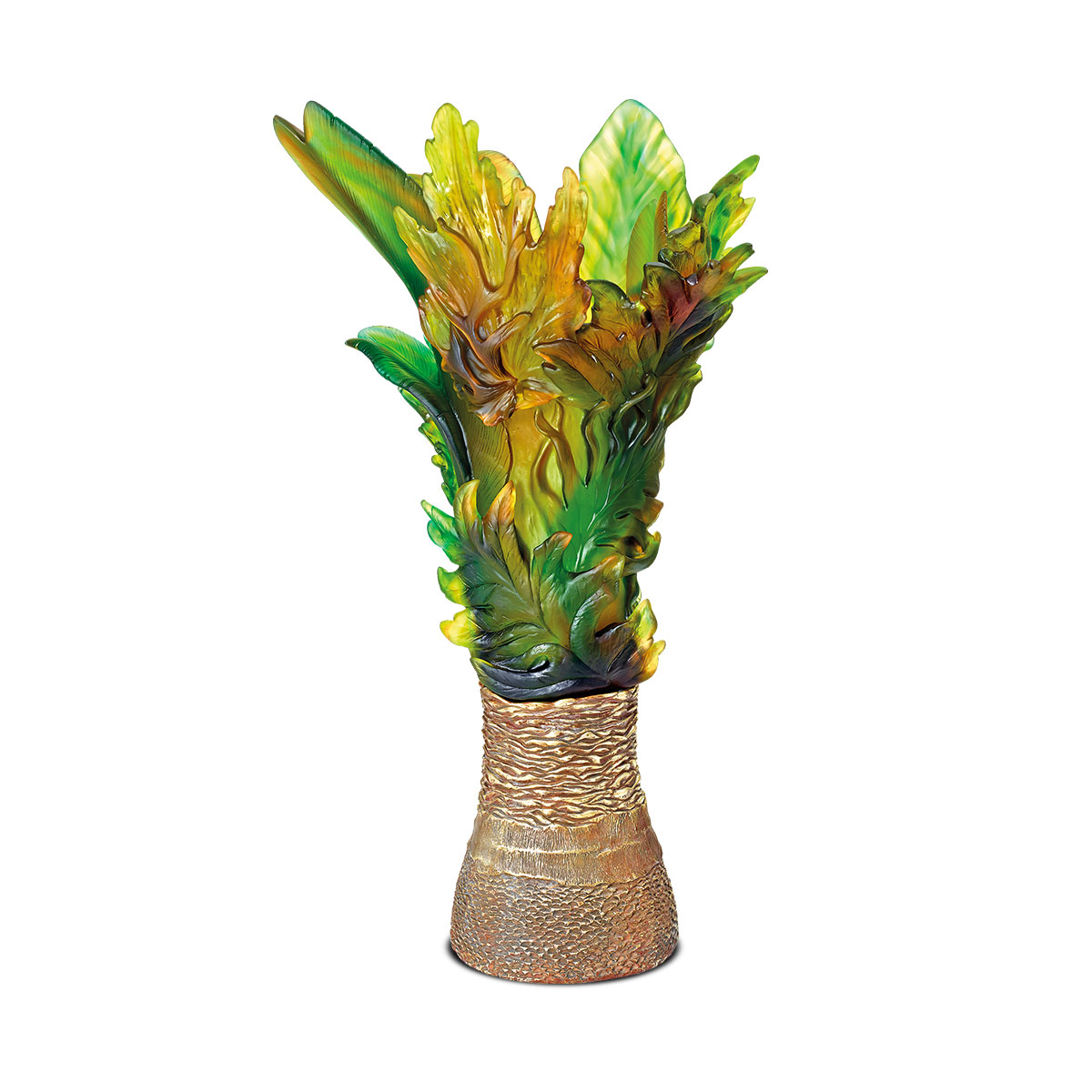 Daum 33.5" Borneo Vase by Emilio Robba, Limited Edition