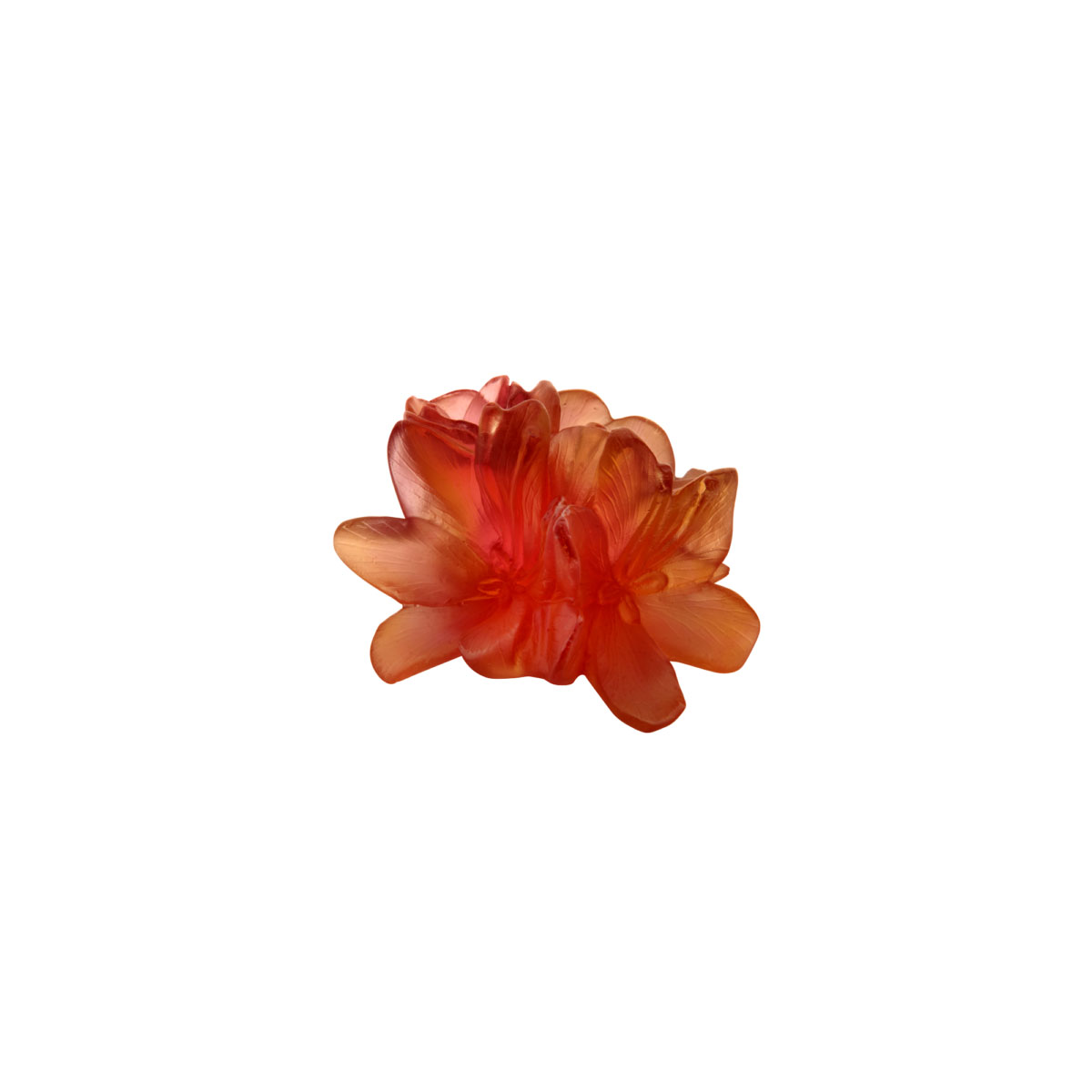 Daum Small Saffron Decorative Flower