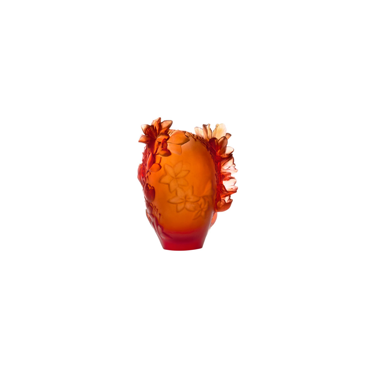 Daum 10.6" Saffron Vase
