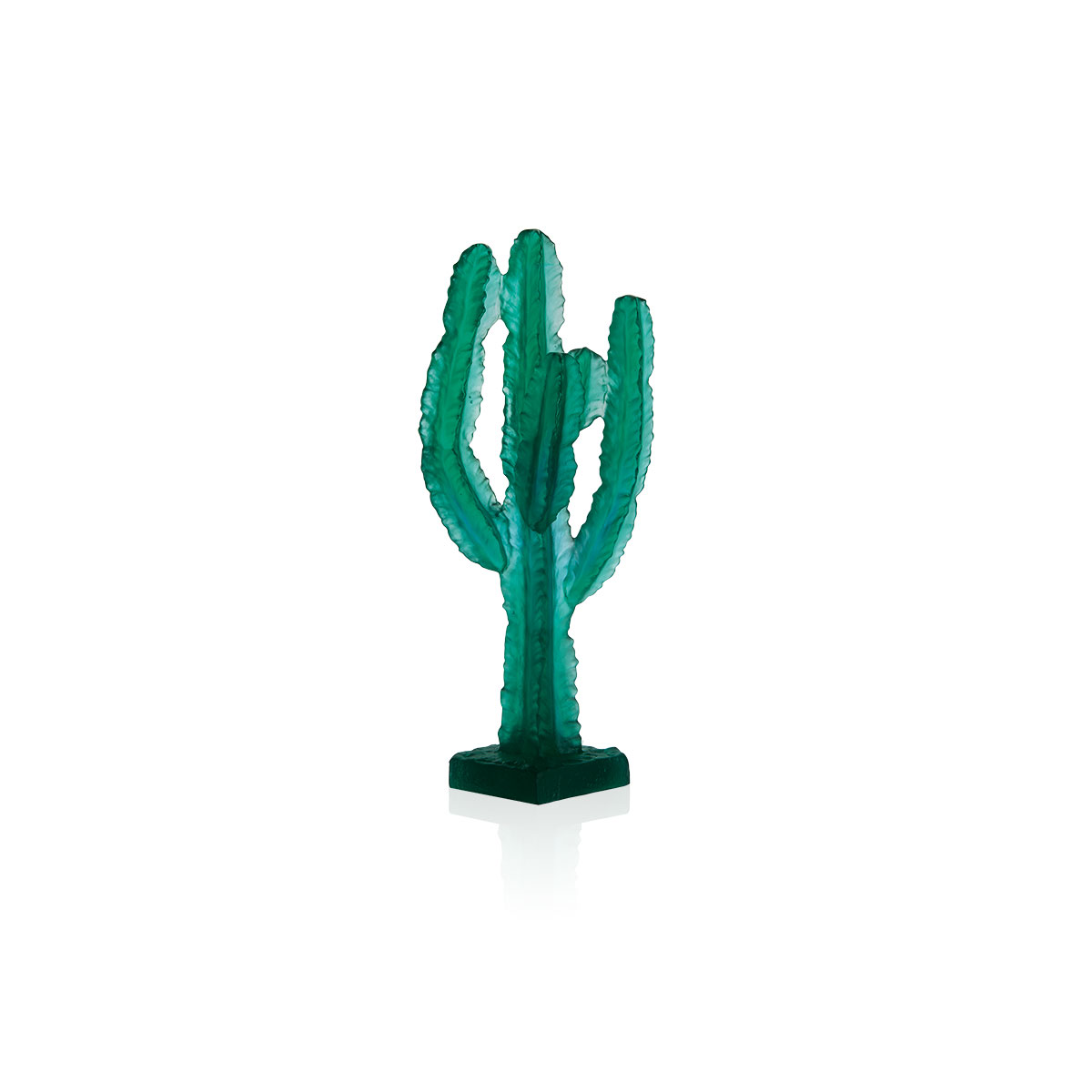 Daum Jardin de Cactus Green Cactus by Emilio Robba Sculpture