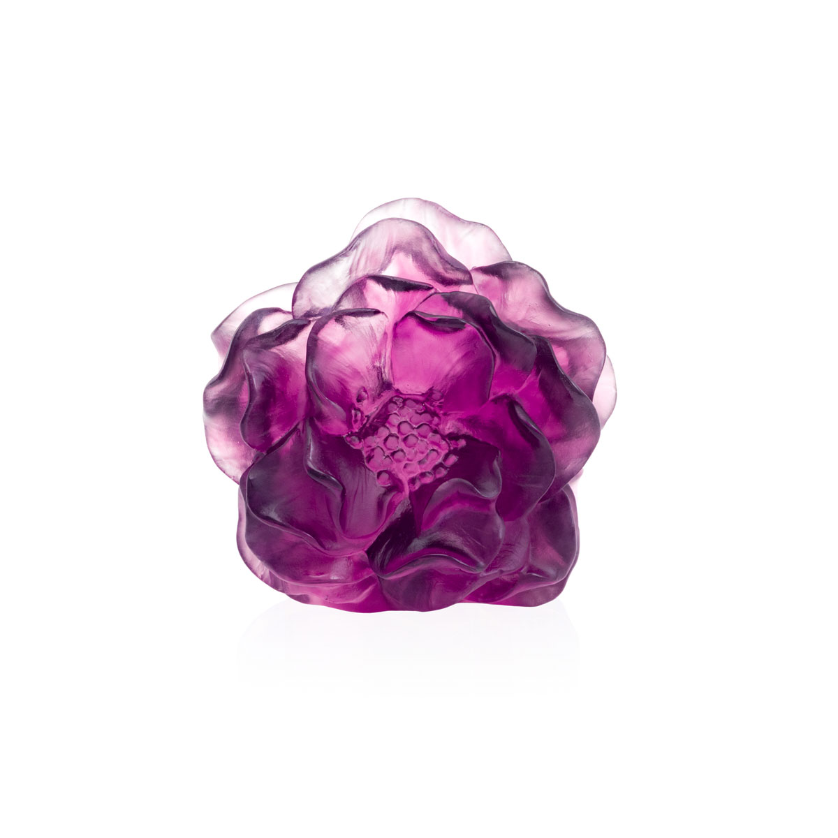 Daum Violet Decorative Flower