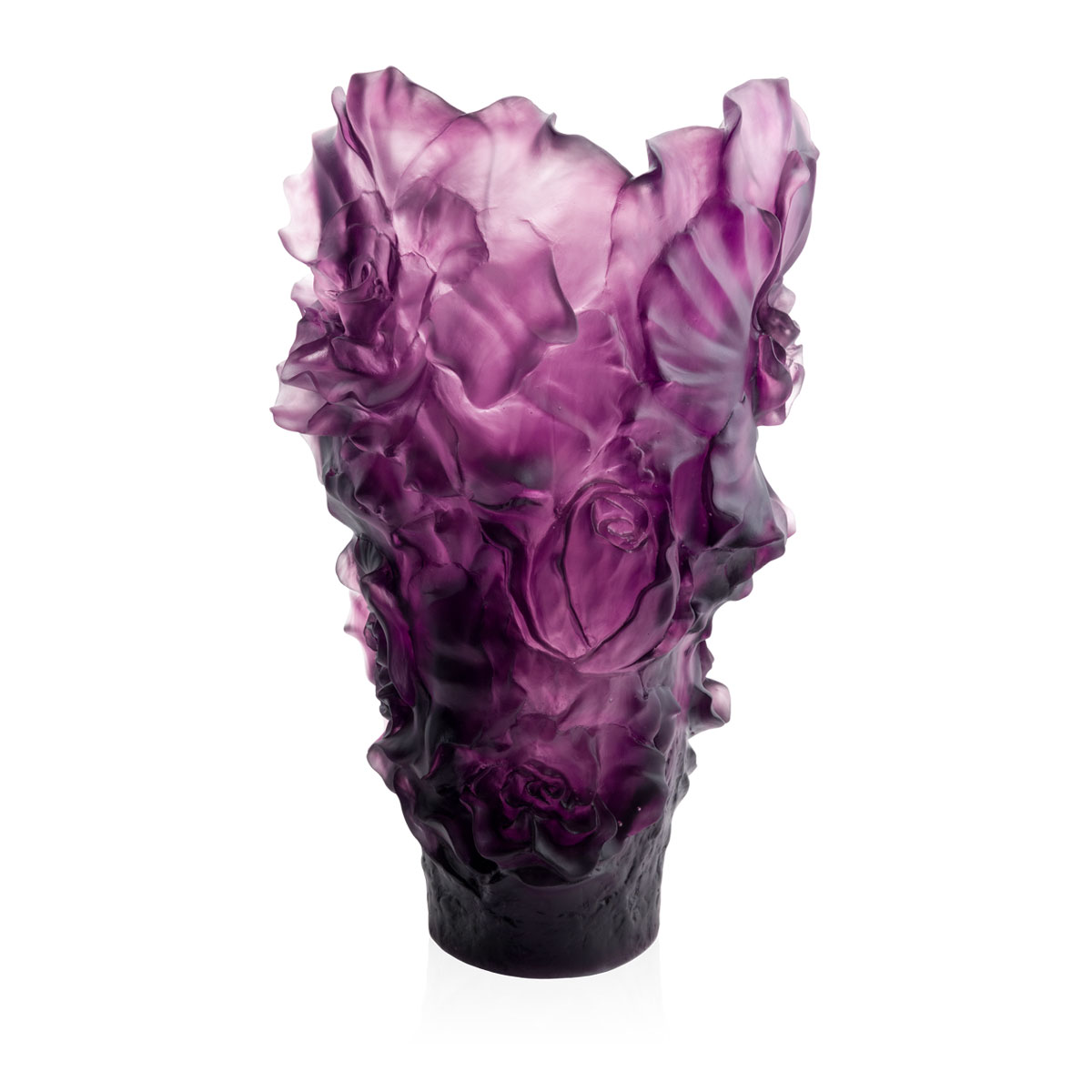 Daum Magnum Violet Vase