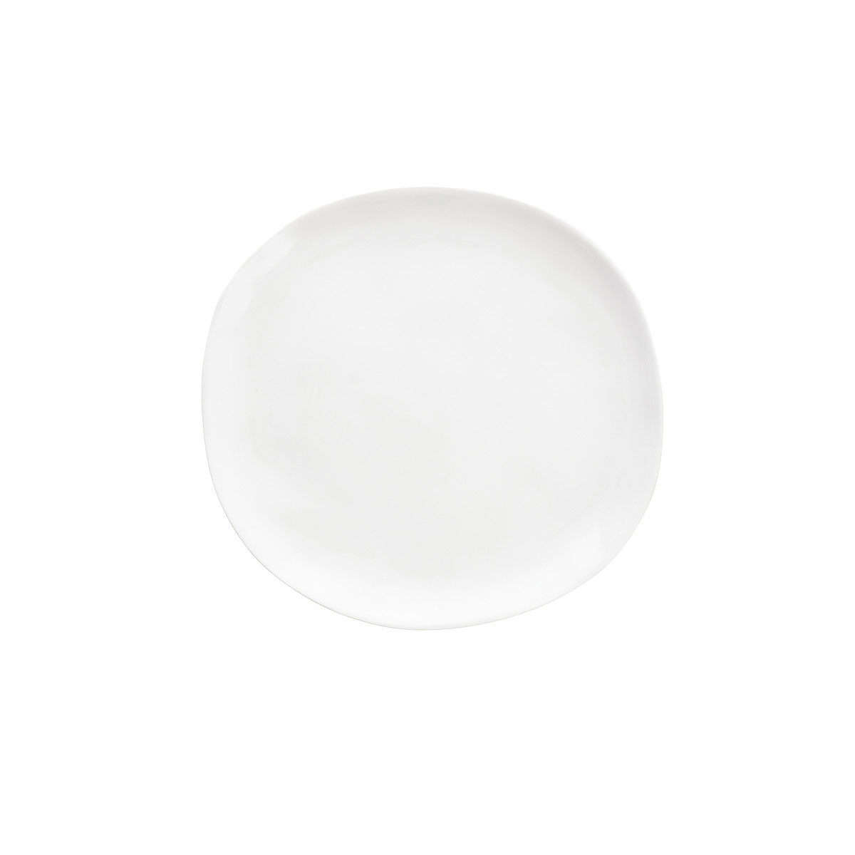 Fortessa Melamine Sandia Bianco Dinner Plate, Single