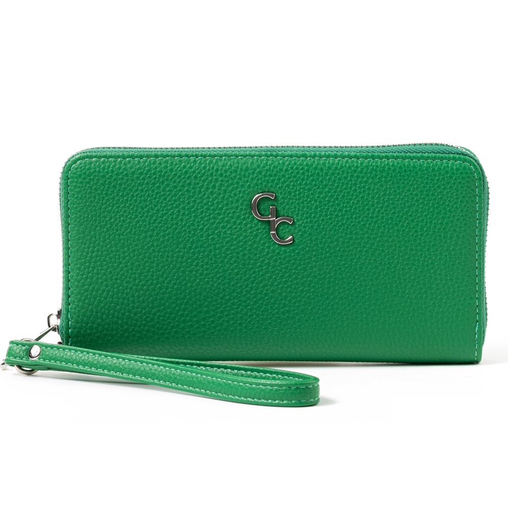 Galway Leather Wallet, Green
