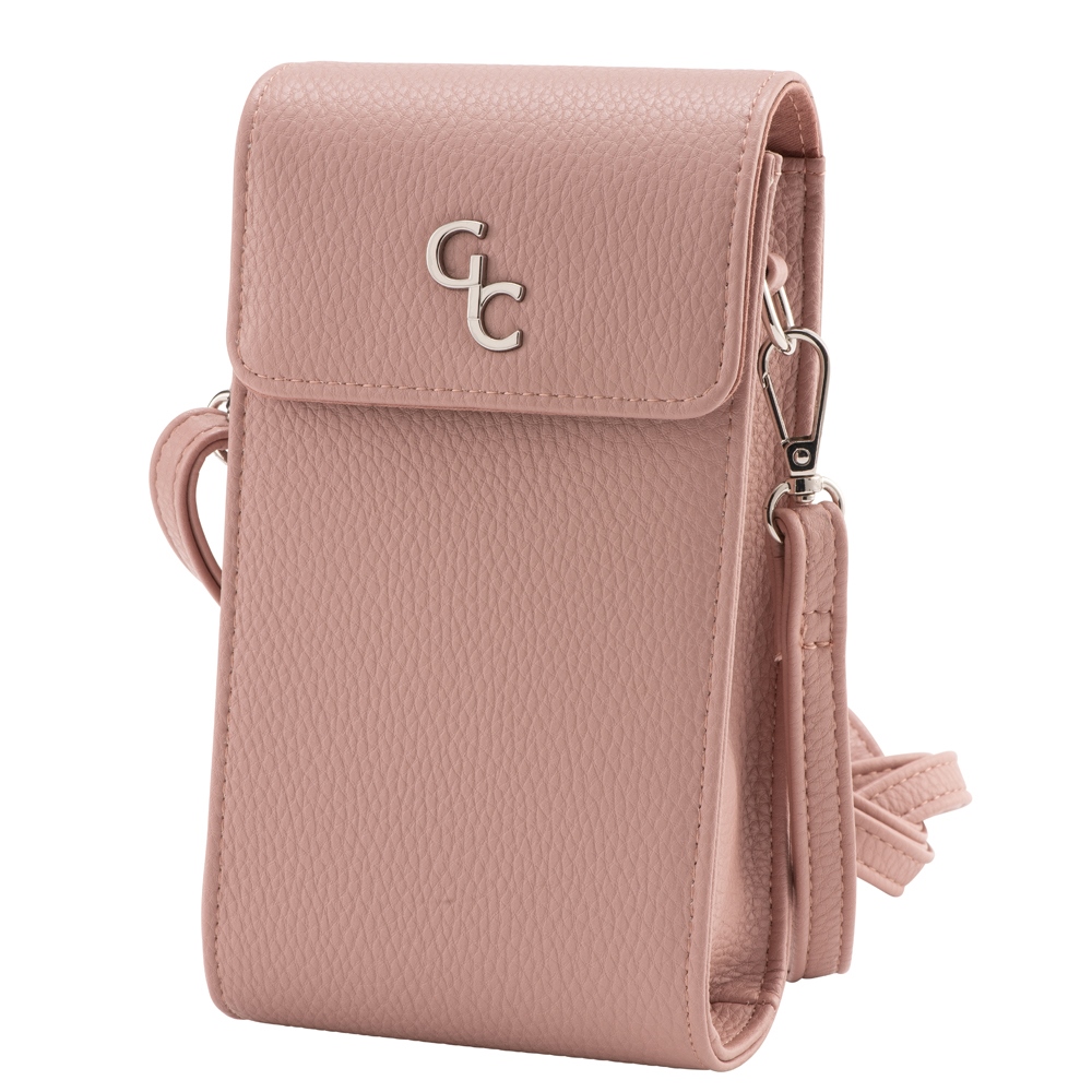 Galway Leather Mini Cross Body, Dusty Pink