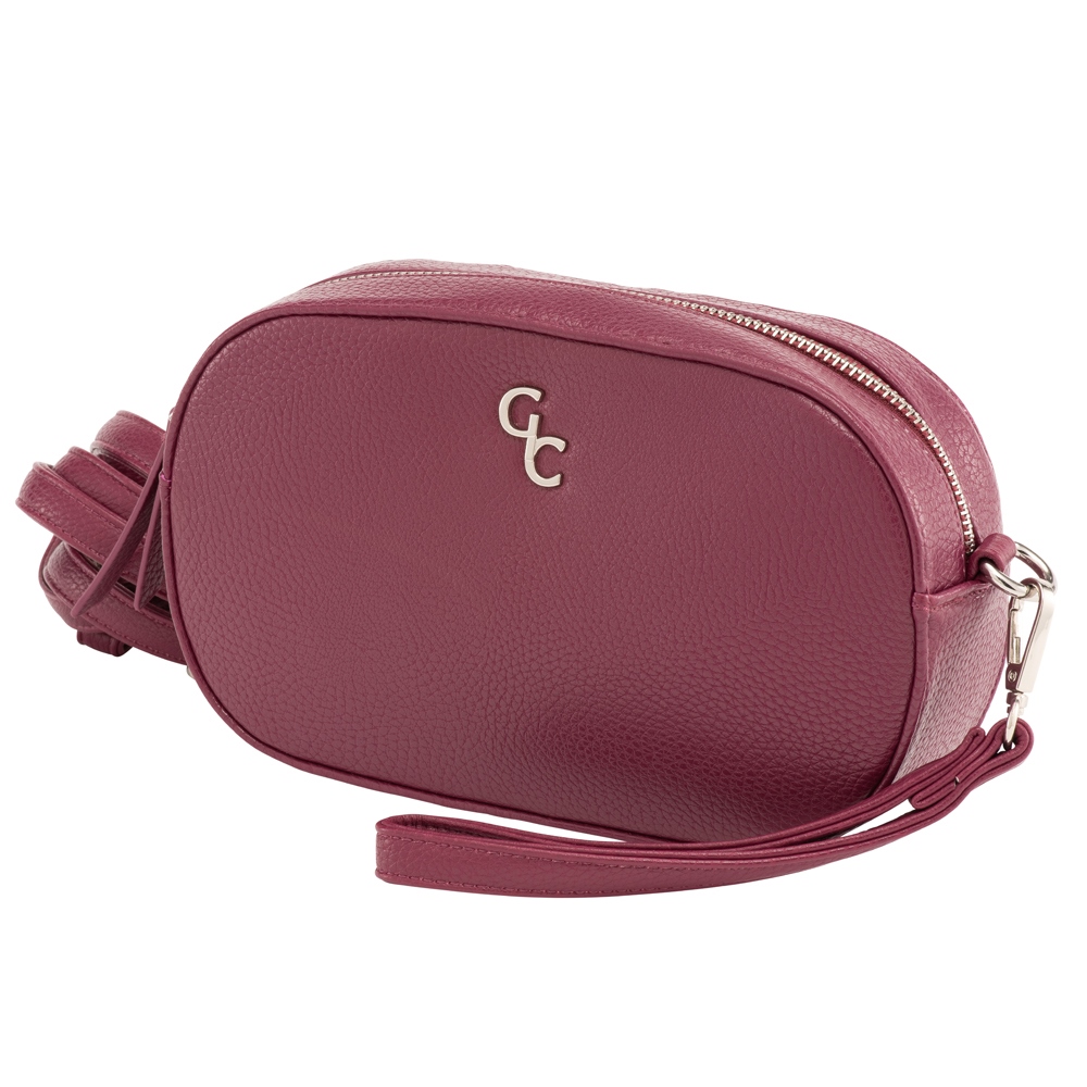 Galway Leather Crossbody Bag, Mulberry