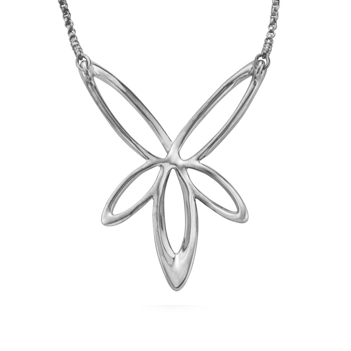 Nambe Jewelry Silver Star Necklace