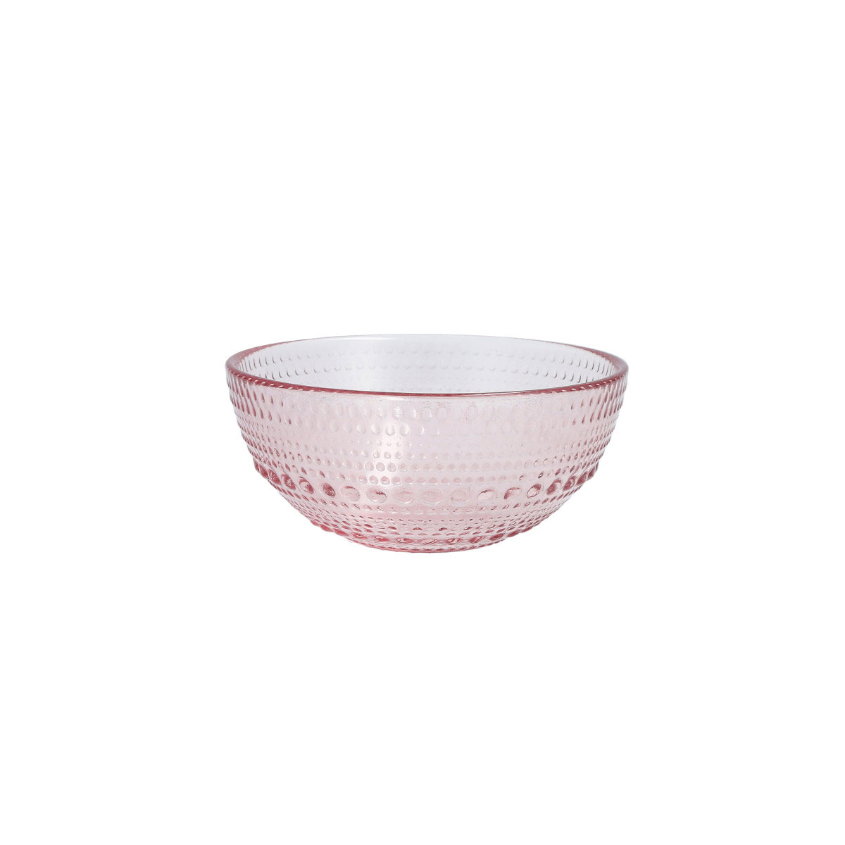 Fortessa Glass Jupiter Pink Cereal Bowl 5x5x2.3