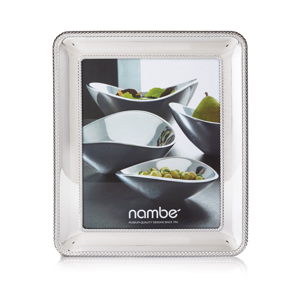 Nambe Metal Braid 8x10" Picture Frame