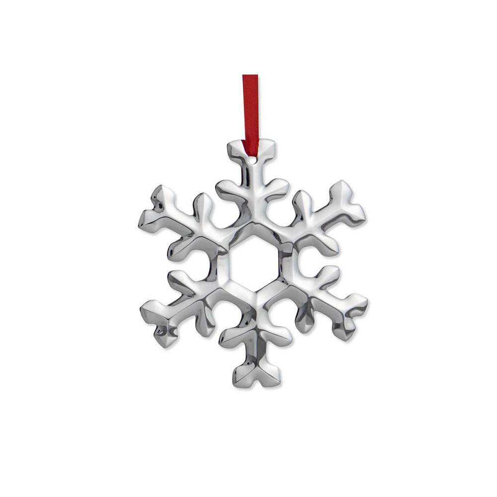 Nambe Snowflake Ornament
