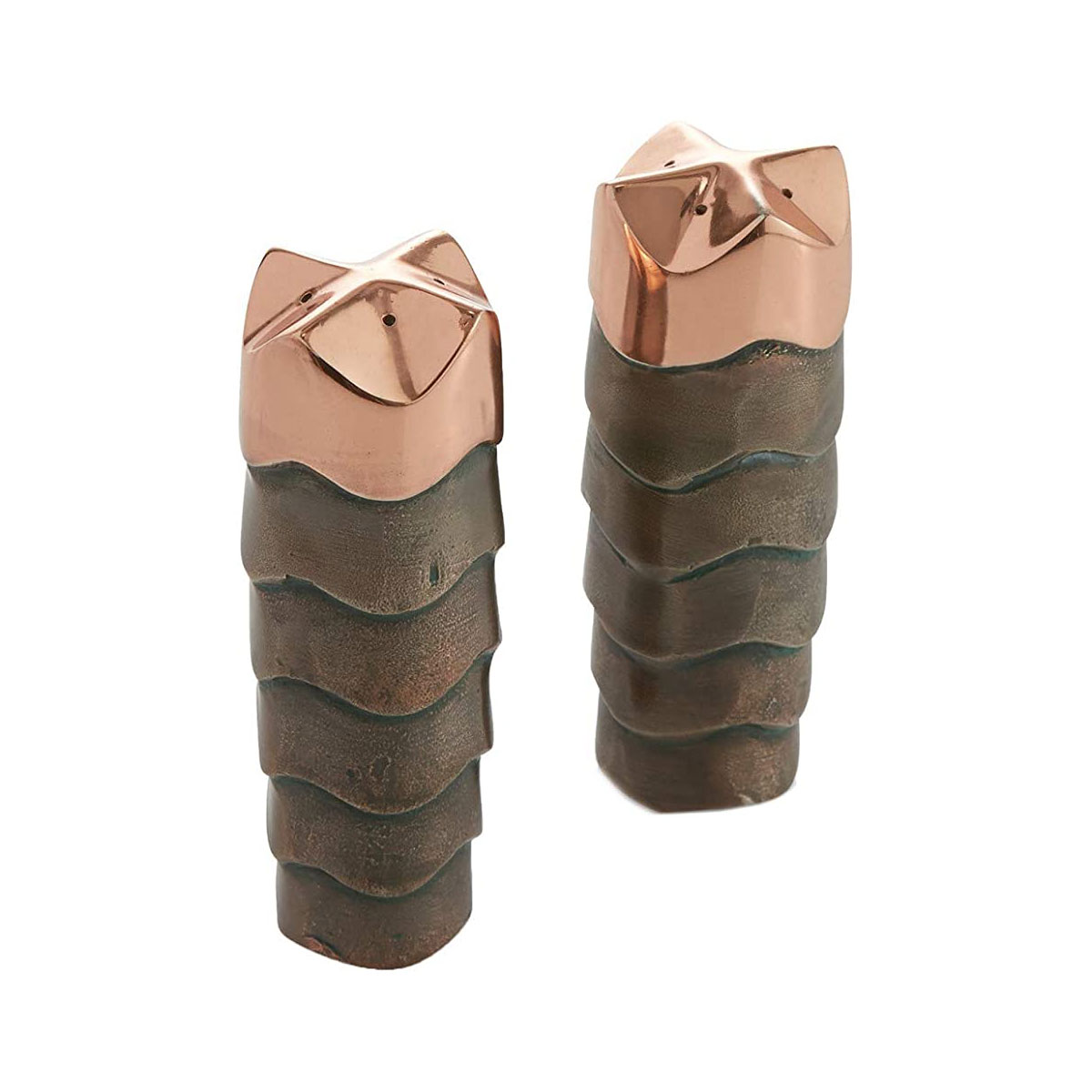 Nambe Gourmet Copper Canyon Salt and Pepper