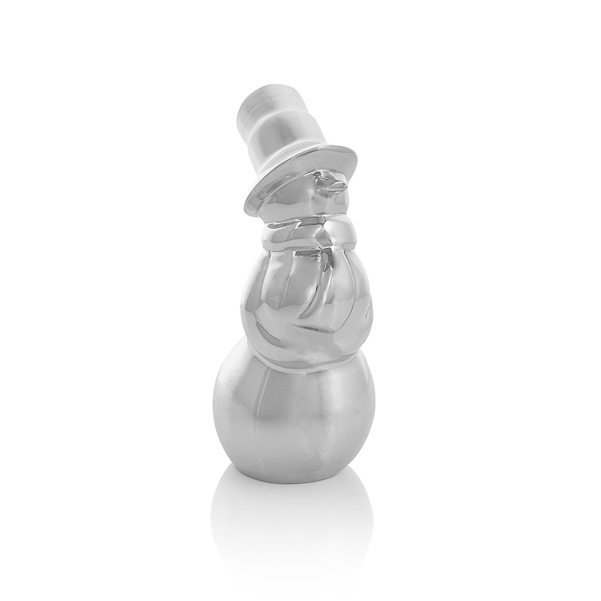 Nambe Mini Snowman Figure