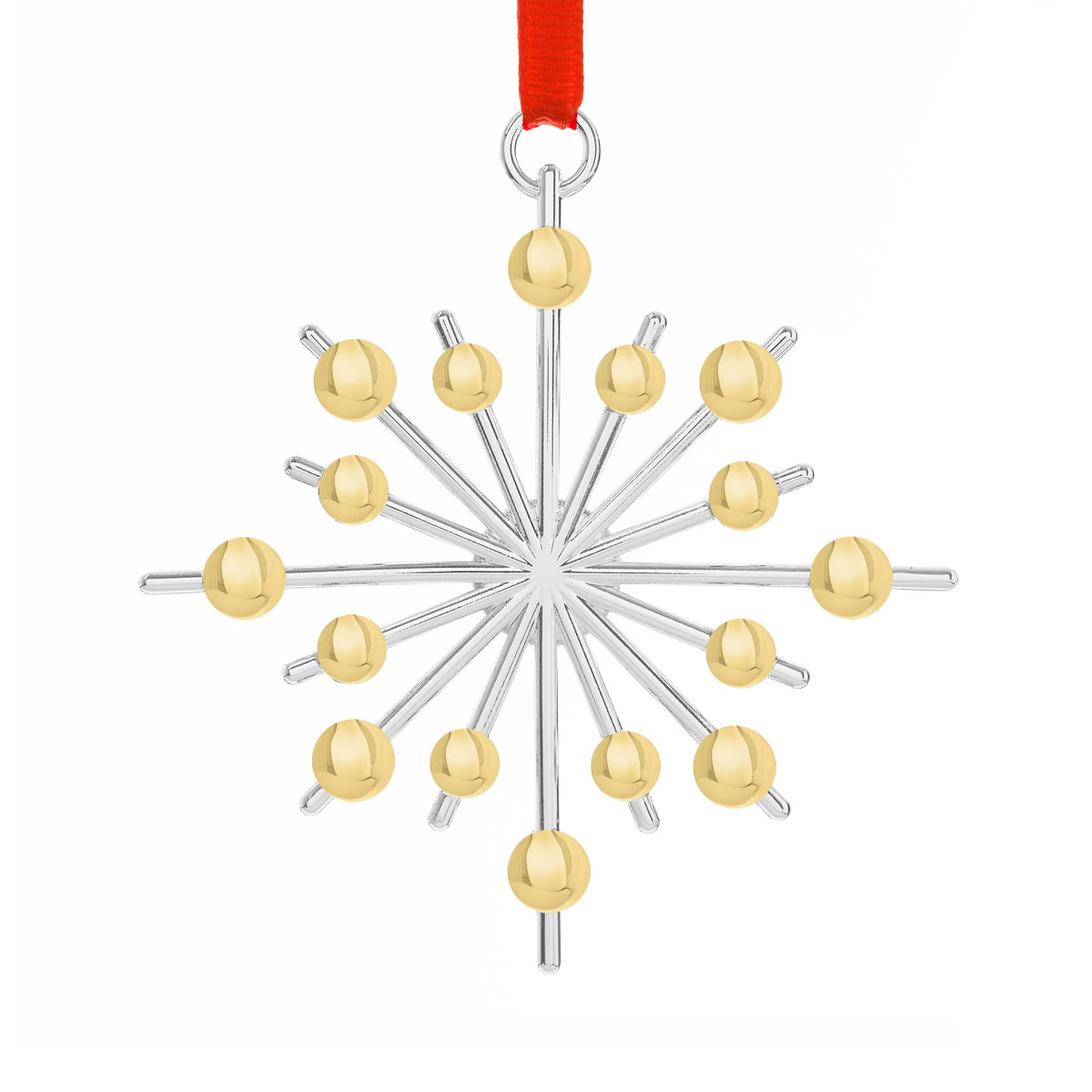 Nambe Metal Annual Snowflake 2021 Ornament