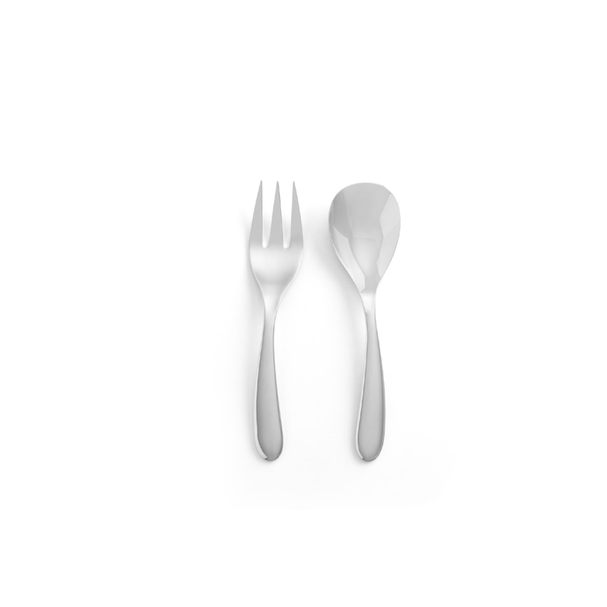Nambe Portables Salad Serve Set (Fork and Spoon)