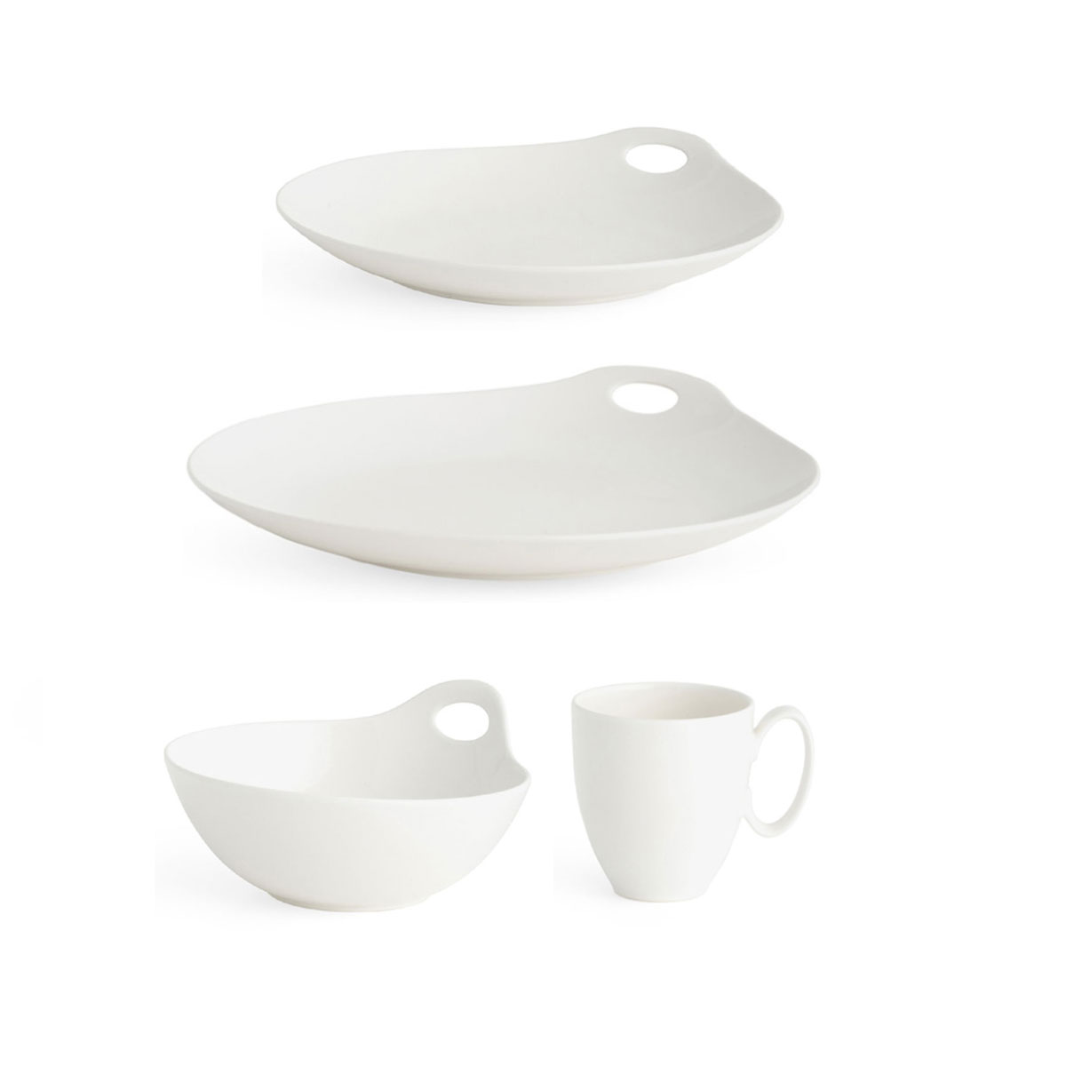 Nambe Portables 4 Piece Place Setting