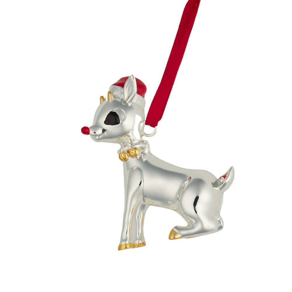 Nambe Metal Rudolph Reindeer Annual Ornament