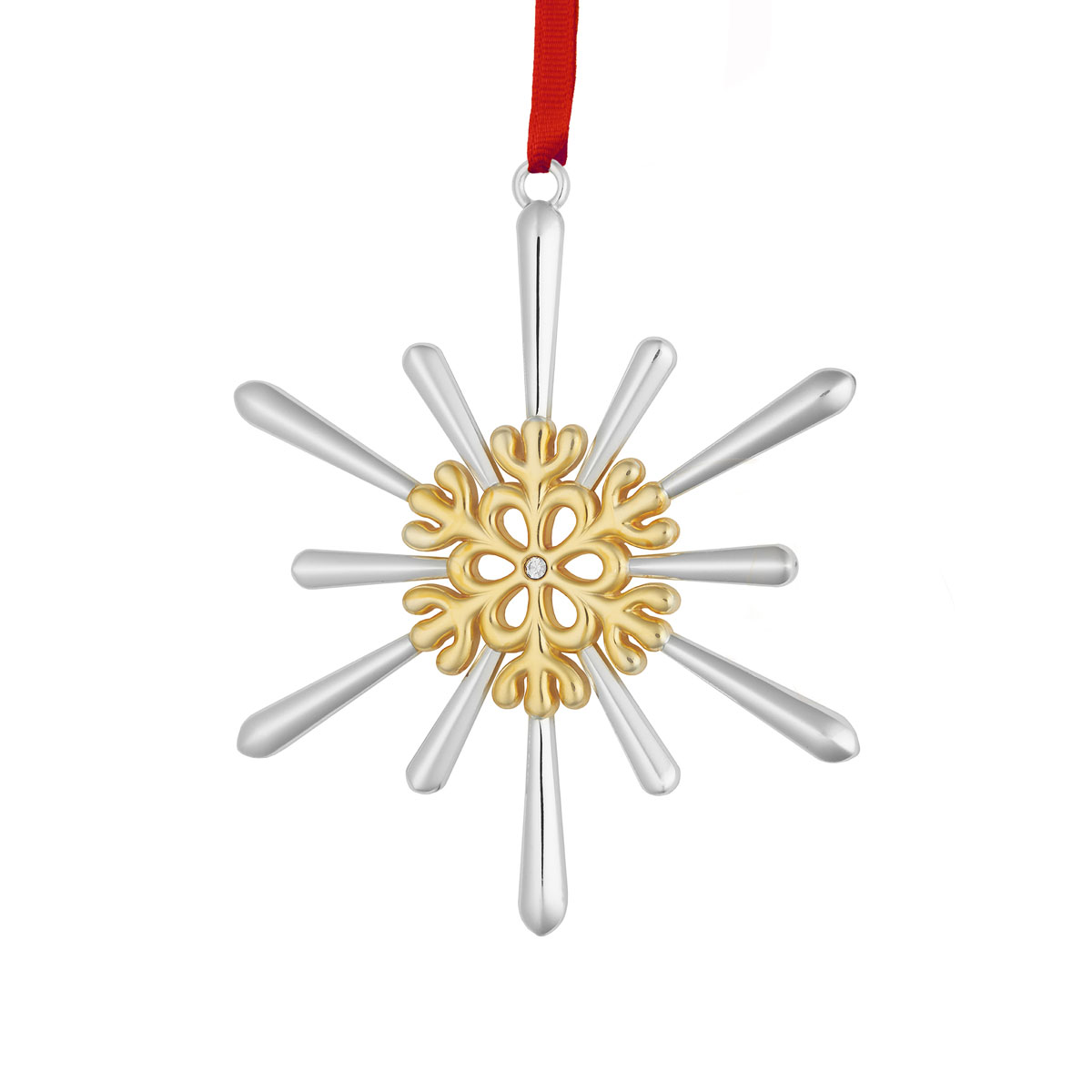 Nambe Metal 2024 Annual Snowflake Dated Ornament