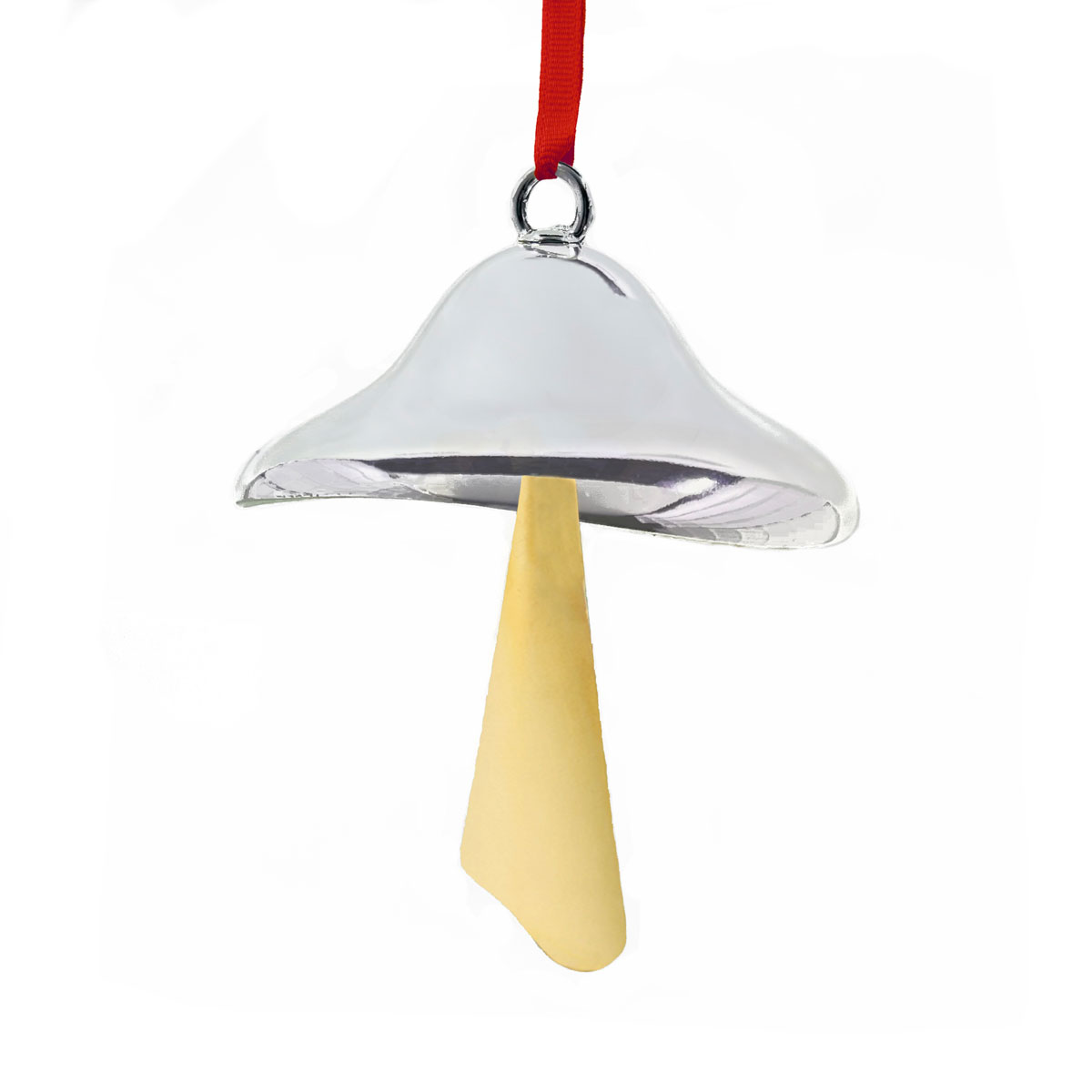 Nambe Metal Mushroom Ornament