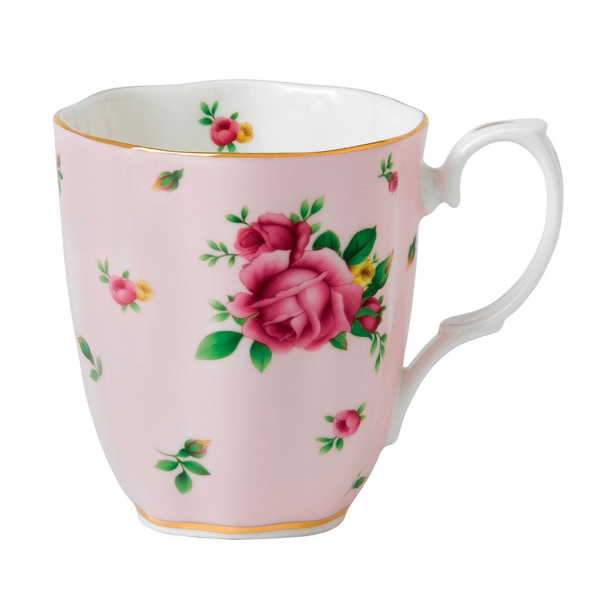 Royal Albert New Country Roses Pink Vintage Mug, Single