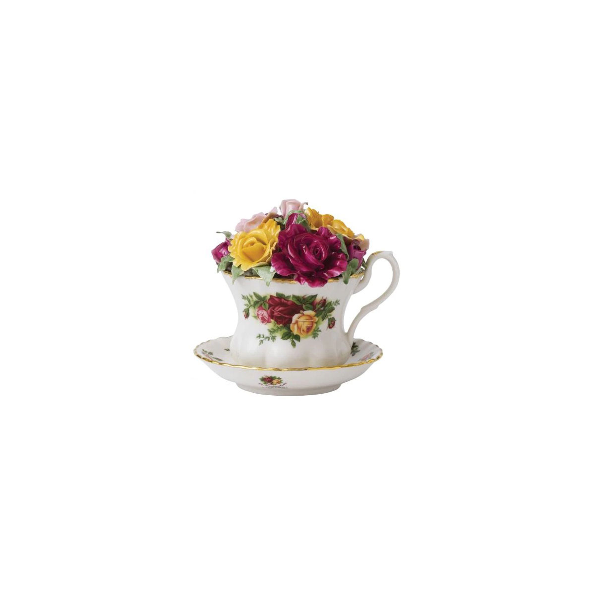 Royal Albert China Old Country Roses Musical Teacup