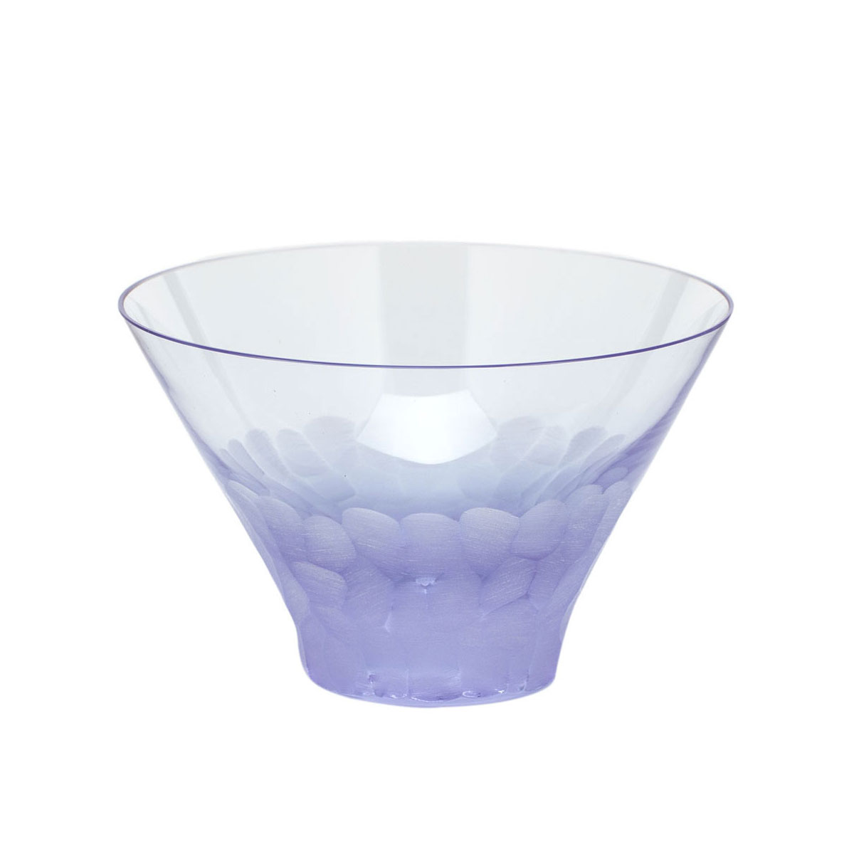 Moser Crystal Pebbles Small Bowl, Alexandrite Purple