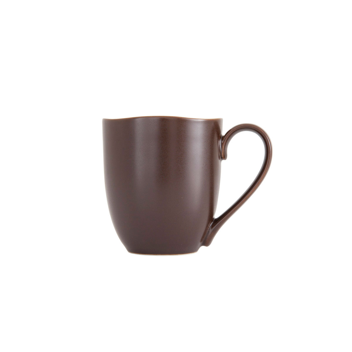 Fortessa Stoneware Heirloom Cocoa Tapered Mug 11.5oz