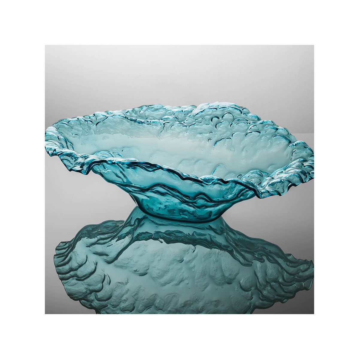 Annieglass Water Sculpture 28" Bowl