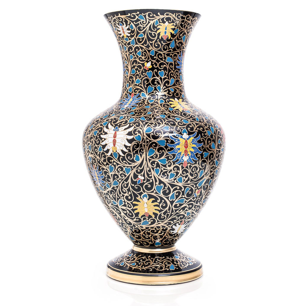 Moser Crystal 11.8" Ornament Vase, Limited Edition