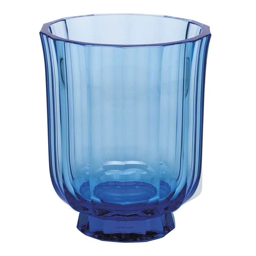 Moser Crystal Paradise 7.9" Vase, Aquamarine