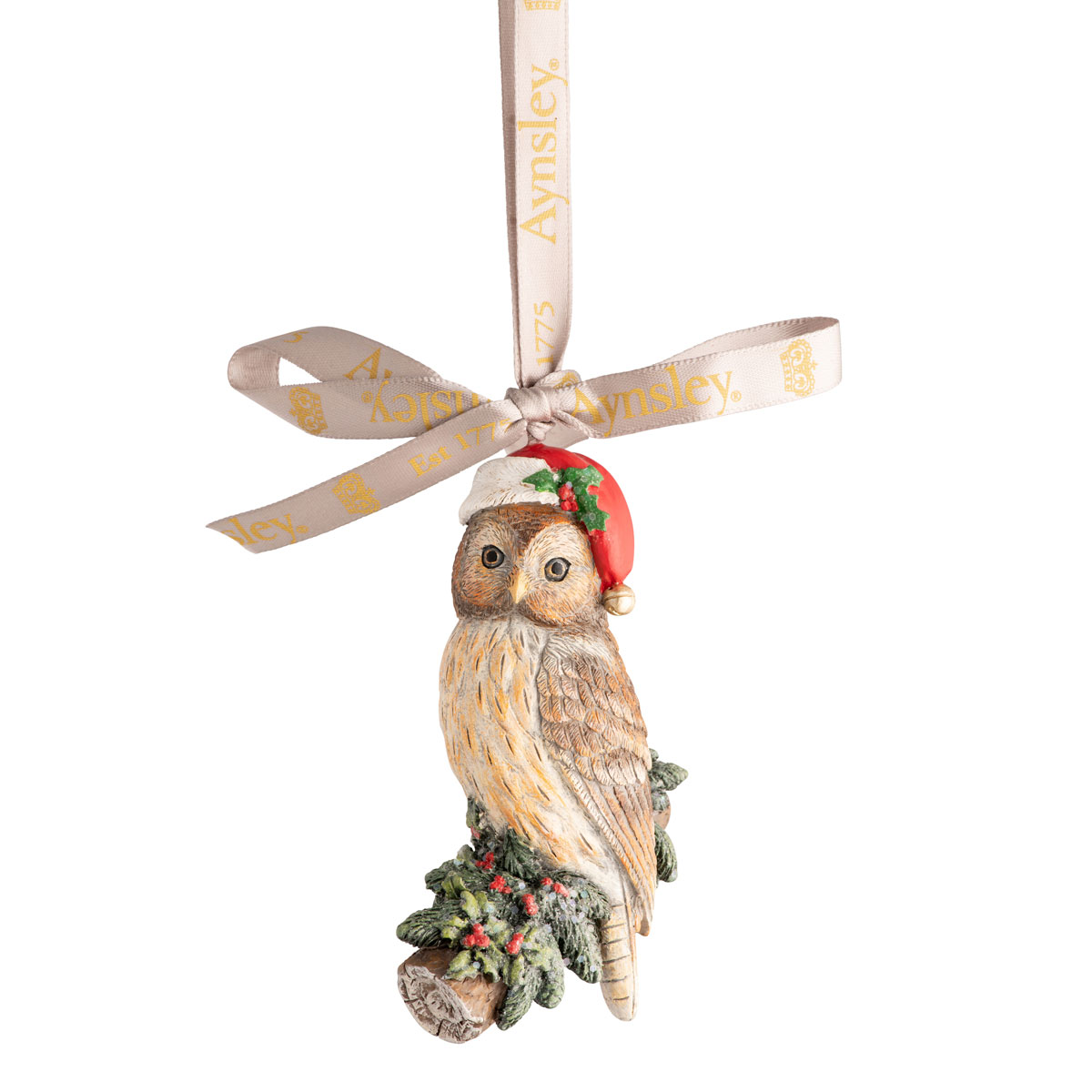 Aynsley 2023 Christmas Owl Hanging Ornament