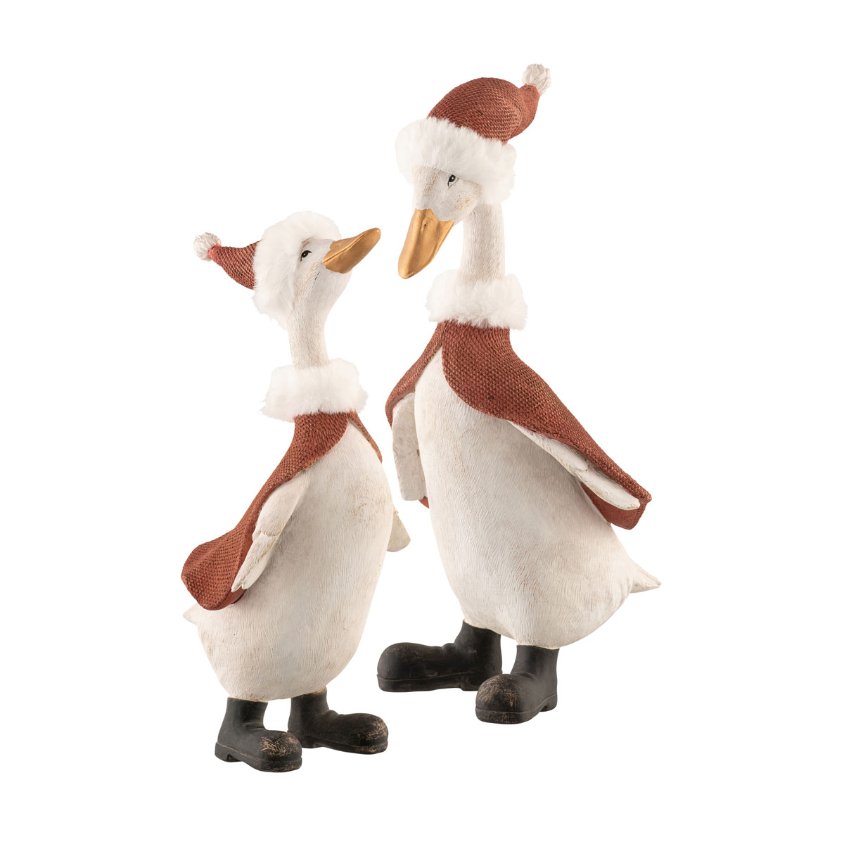 Aynsley 2023 Christmas Geese Pair Figurines
