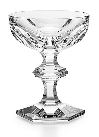 Baccarat Crystal, Harcourt 1841 Crystal Champagne Coupe Saucer, Single