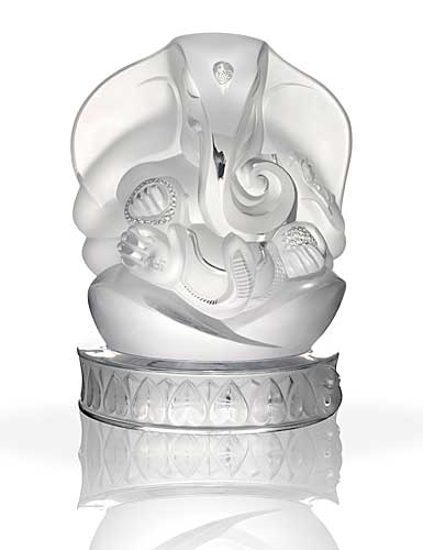 Lalique Crystal, Ganesh Lord Figure, Limited Edition