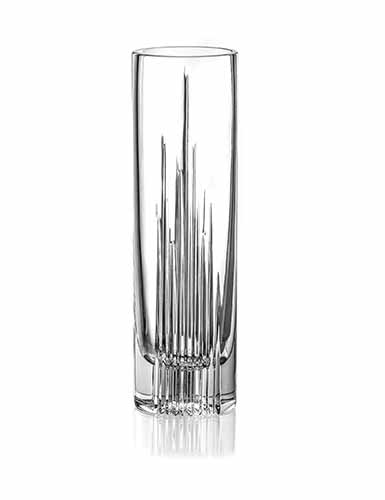 Rogaska Crystal, Pulse 12" Bud Crystal Vase