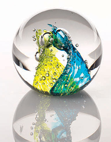 Waterford Evolution Cosmic Waters Paperweight