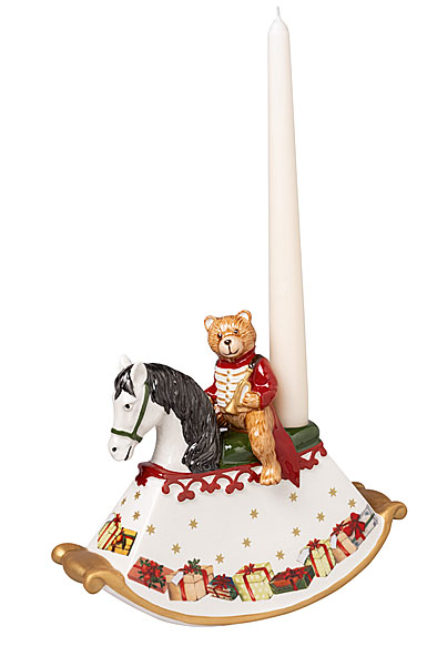 Villeroy and Boch Christmas Toys Rocking Horse Candleholder