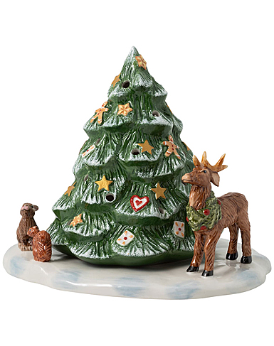Villeroy and Boch Christmas Toys Christmas Tree with Forest Animals