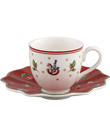 Villeroy and Boch Toys Delight Espresso Cup Saucer, Single